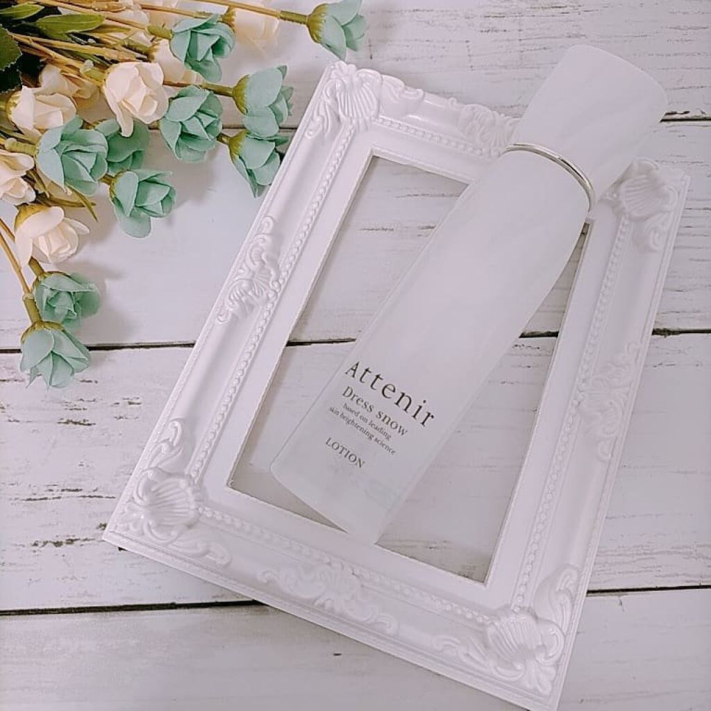 ドレススノー ローション【医薬部外品】 /アテニア/化粧水を使ったクチコミ（1枚目）