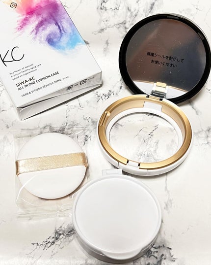 SIWA-KC オールインワンクッション/ハーブ健康本舗/クッションファンデーションを使ったクチコミ(6枚目)