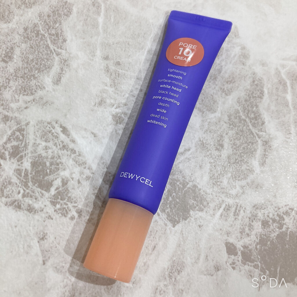 ポアーテンクリーム/DEWYCEL/化粧下地を使ったクチコミ（2枚目）