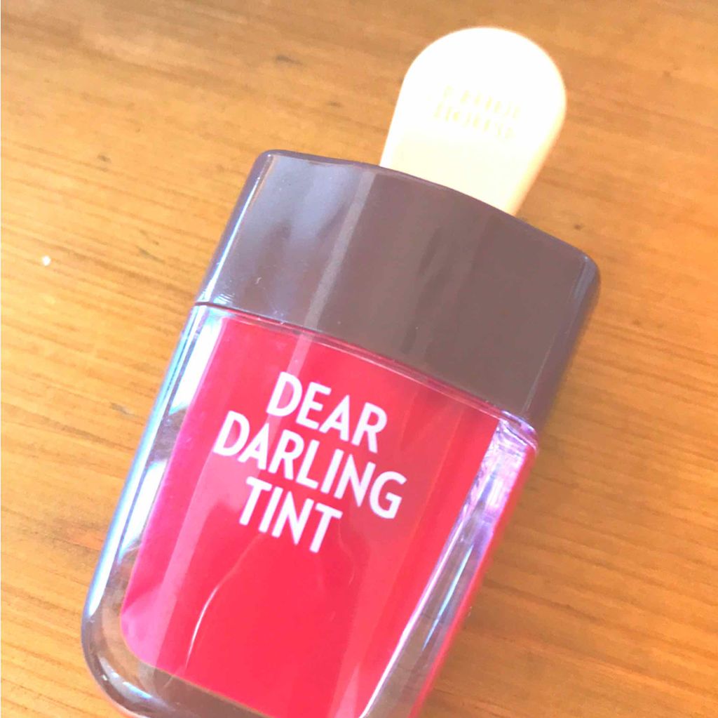 ディアダーリン ウォータージェルティント （アイスティント）/ETUDE/口紅を使ったクチコミ（1枚目）