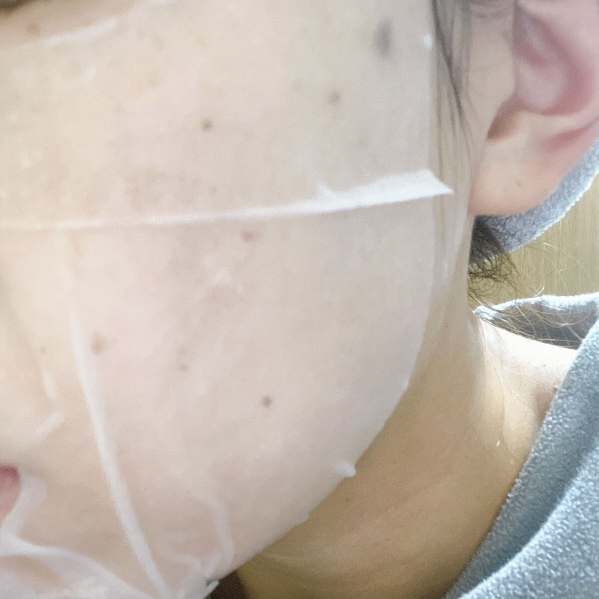 デイリーケアマスク ヒアルロン酸＆グレープフルーツ/RISM/シートマスク・パックを使ったクチコミ（3枚目）