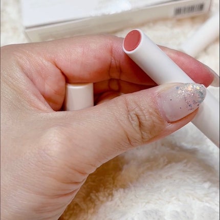 ベアグローペプチドメルティングバーム/PINATE/口紅を使ったクチコミ(5枚目)