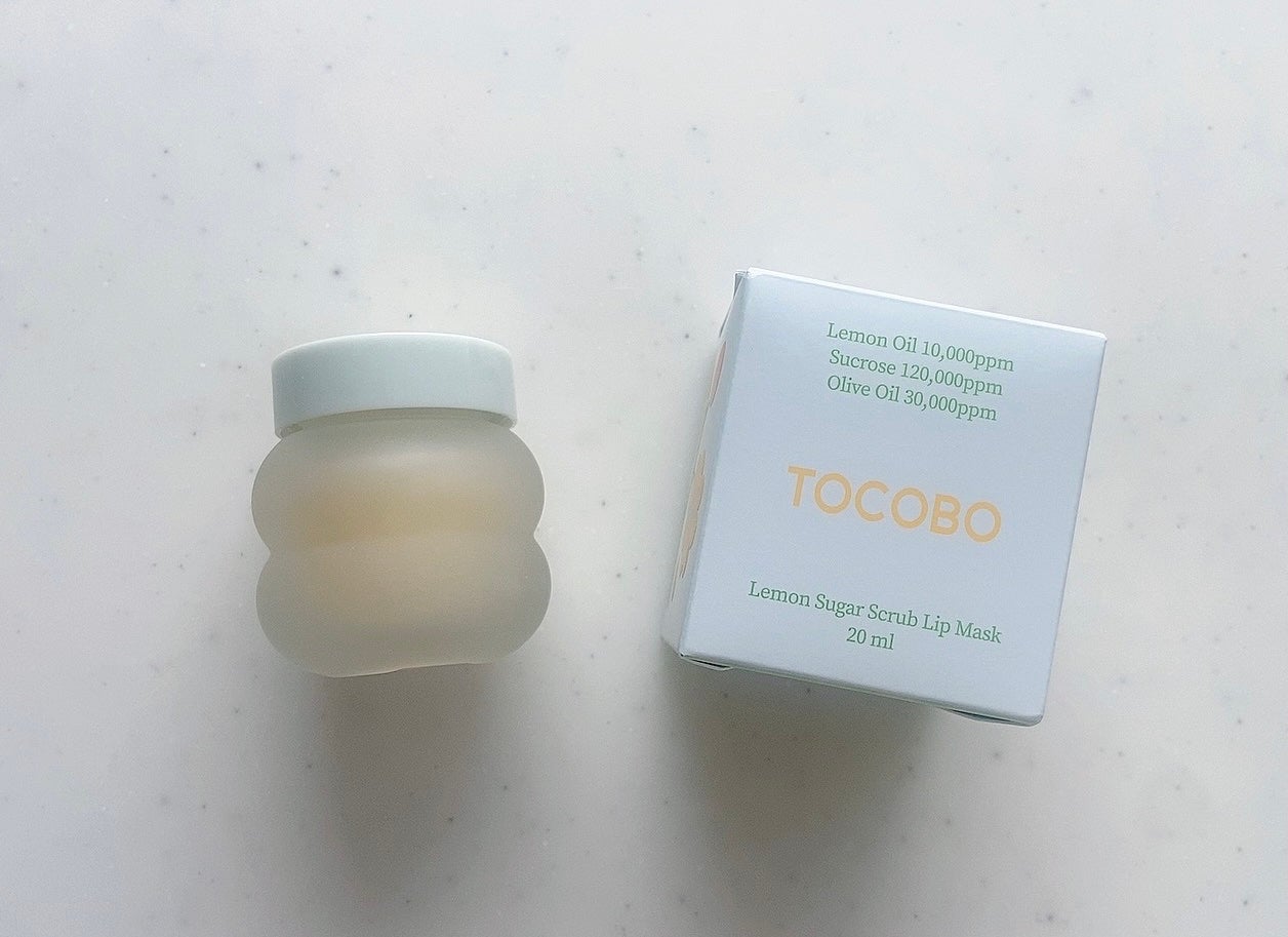 レモンシュガースクラブリップマスク/TOCOBO/リップスクラブを使ったクチコミ(1枚目)