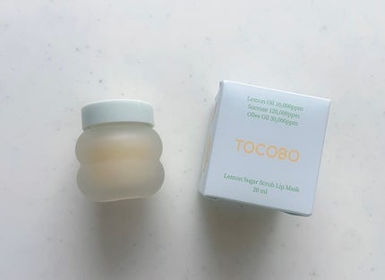 レモンシュガースクラブリップマスク/TOCOBO/リップスクラブを使ったクチコミ(1枚目)