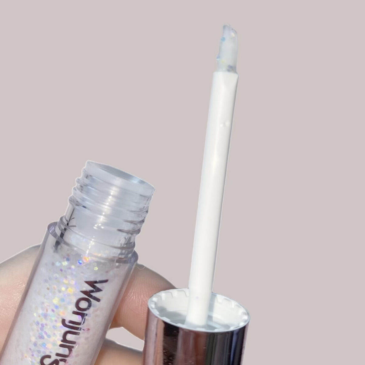 ウォンジョンヨ　ダイヤモンドライナー 02 アイスシュガー/Wonjungyo/リキッドアイシャドウを使ったクチコミ（3枚目）