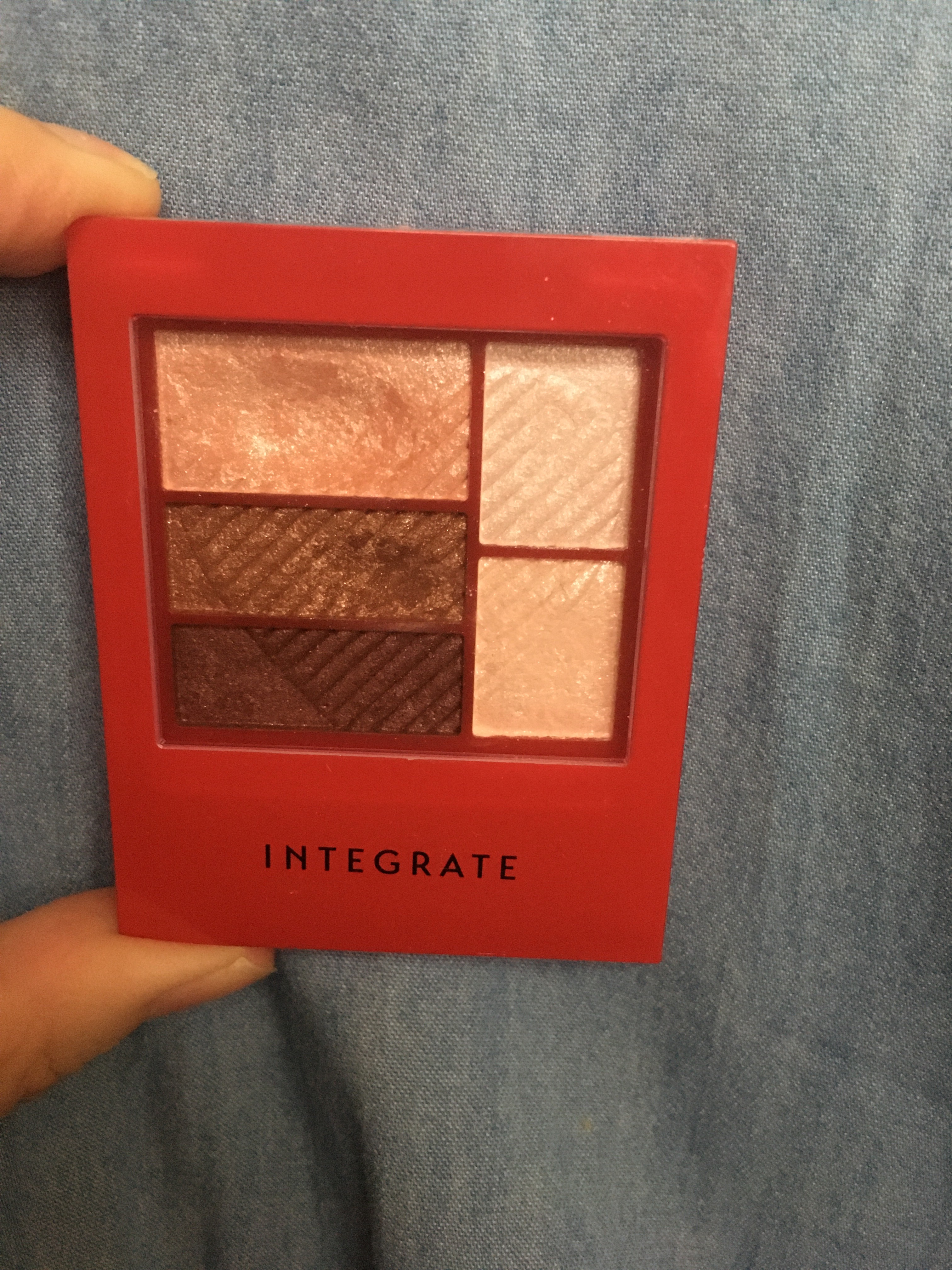 トリプルレシピアイズ/インテグレート/アイシャドウパレットを使ったクチコミ（1枚目）