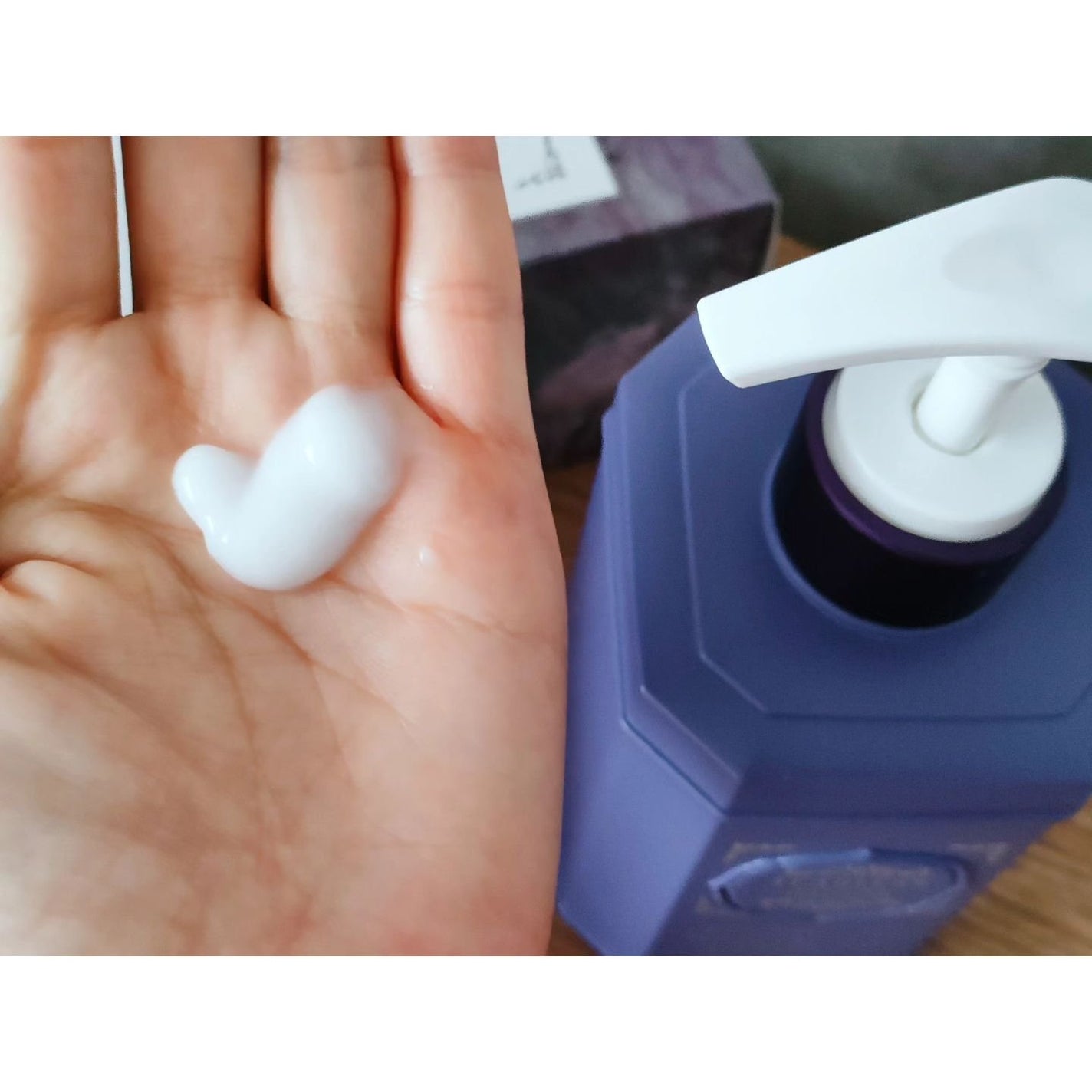 パフュームボディローション セイジアンバーパープルティー/TEABLESS/ボディローションを使ったクチコミ(6枚目)