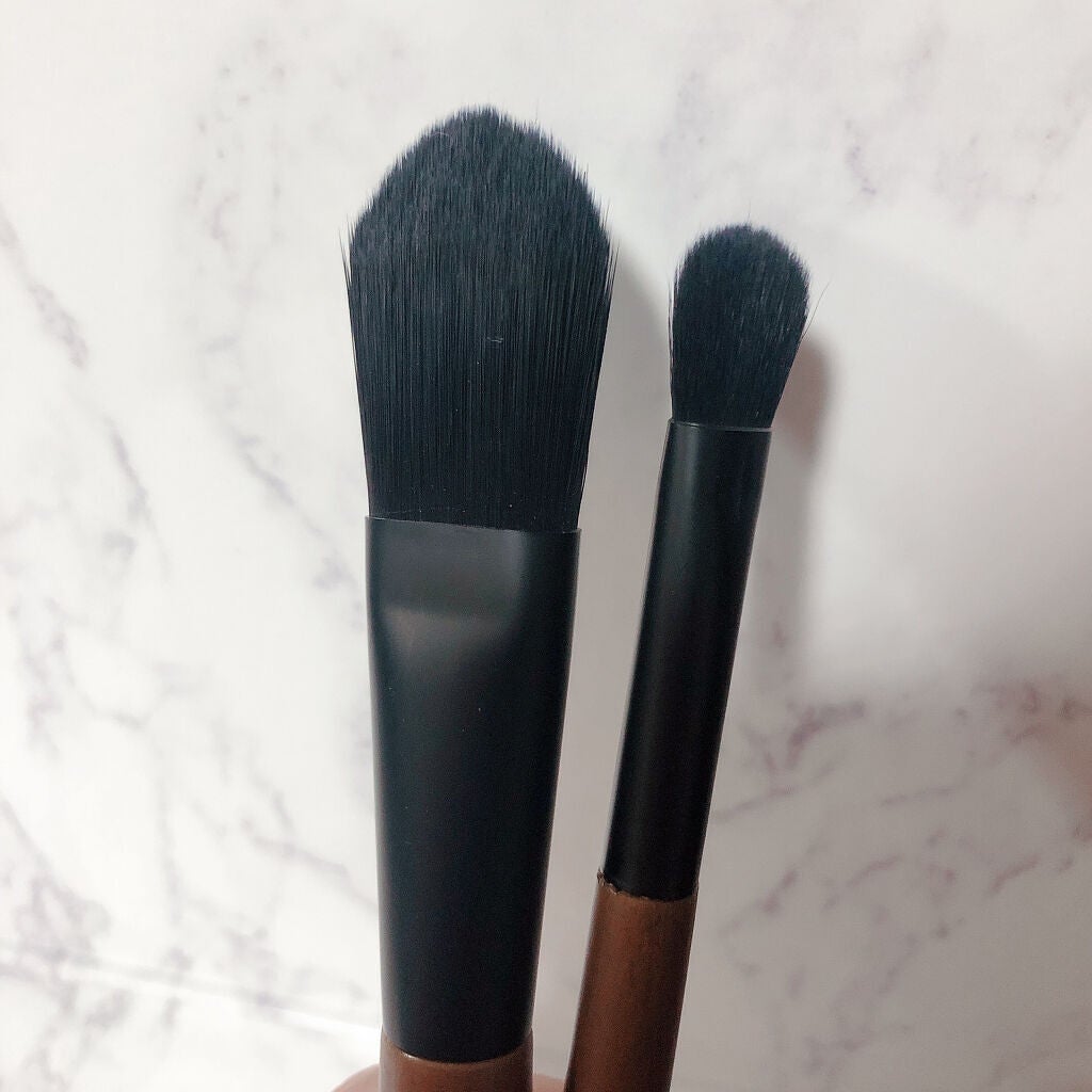 ごくふわブラシ/DAISO/メイクブラシを使ったクチコミ(4枚目)