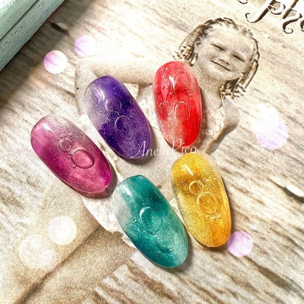 mamico on LIPS 「*今年の夏の流行りバブルネイル〜🫧バブルは入れちゃダメだったは..」(1枚目)