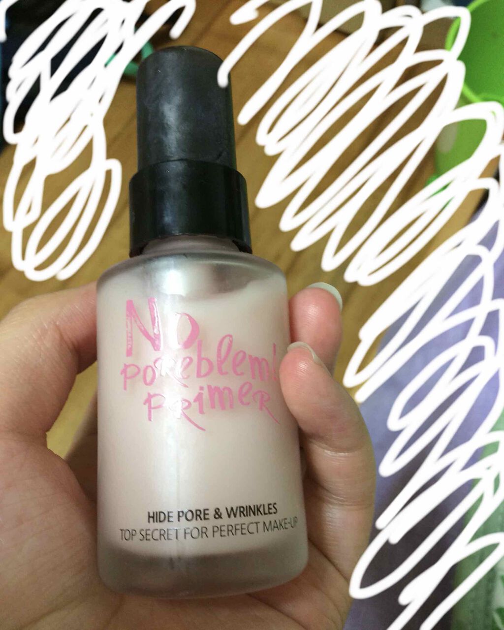 タッチインソール ノーポアブレムプライマー/touch in SOL /化粧下地を使ったクチコミ(1枚目)