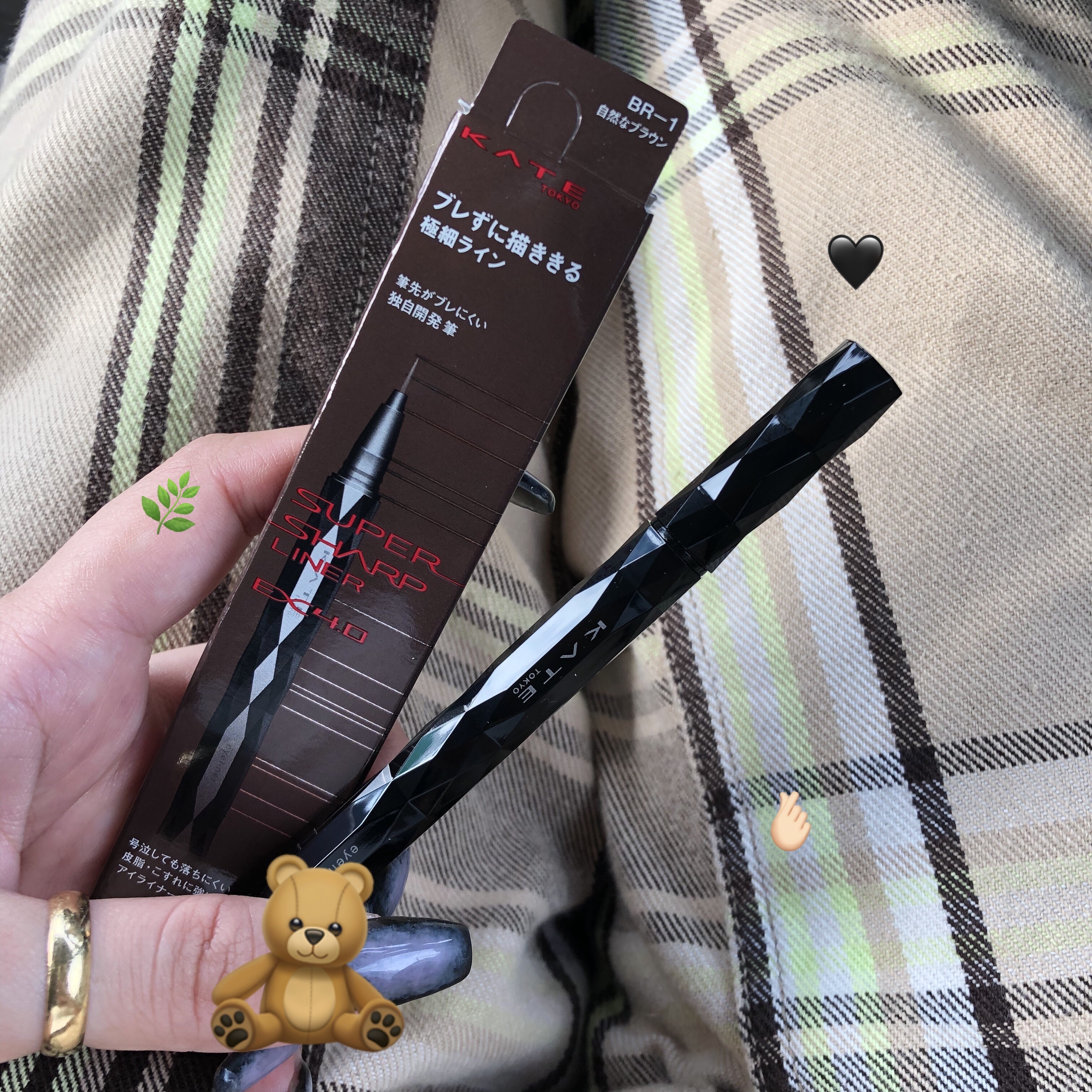 スーパーシャープライナーEX4.0/KATE/リキッドアイライナーを使ったクチコミ（1枚目）