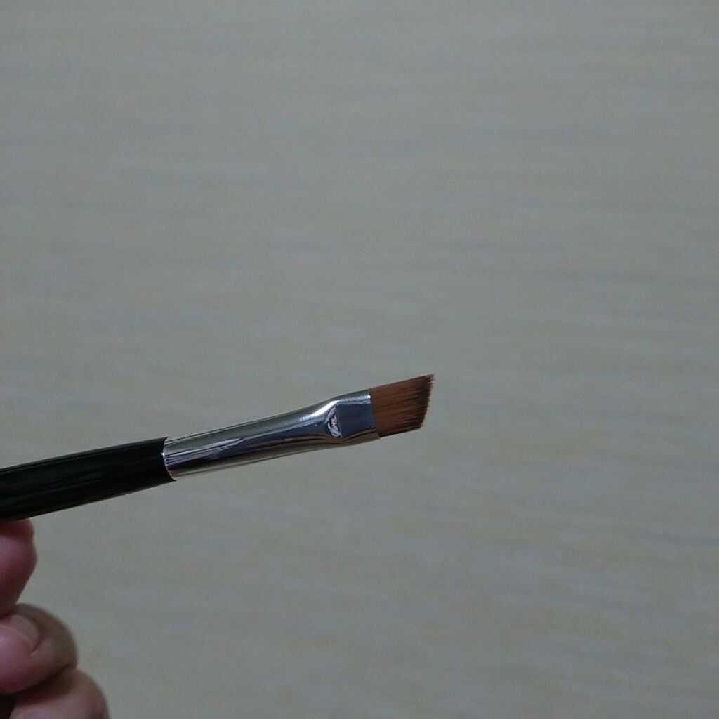 ダブルエンドアイブロウブラシ熊野筆/&be/メイクブラシを使ったクチコミ(4枚目)