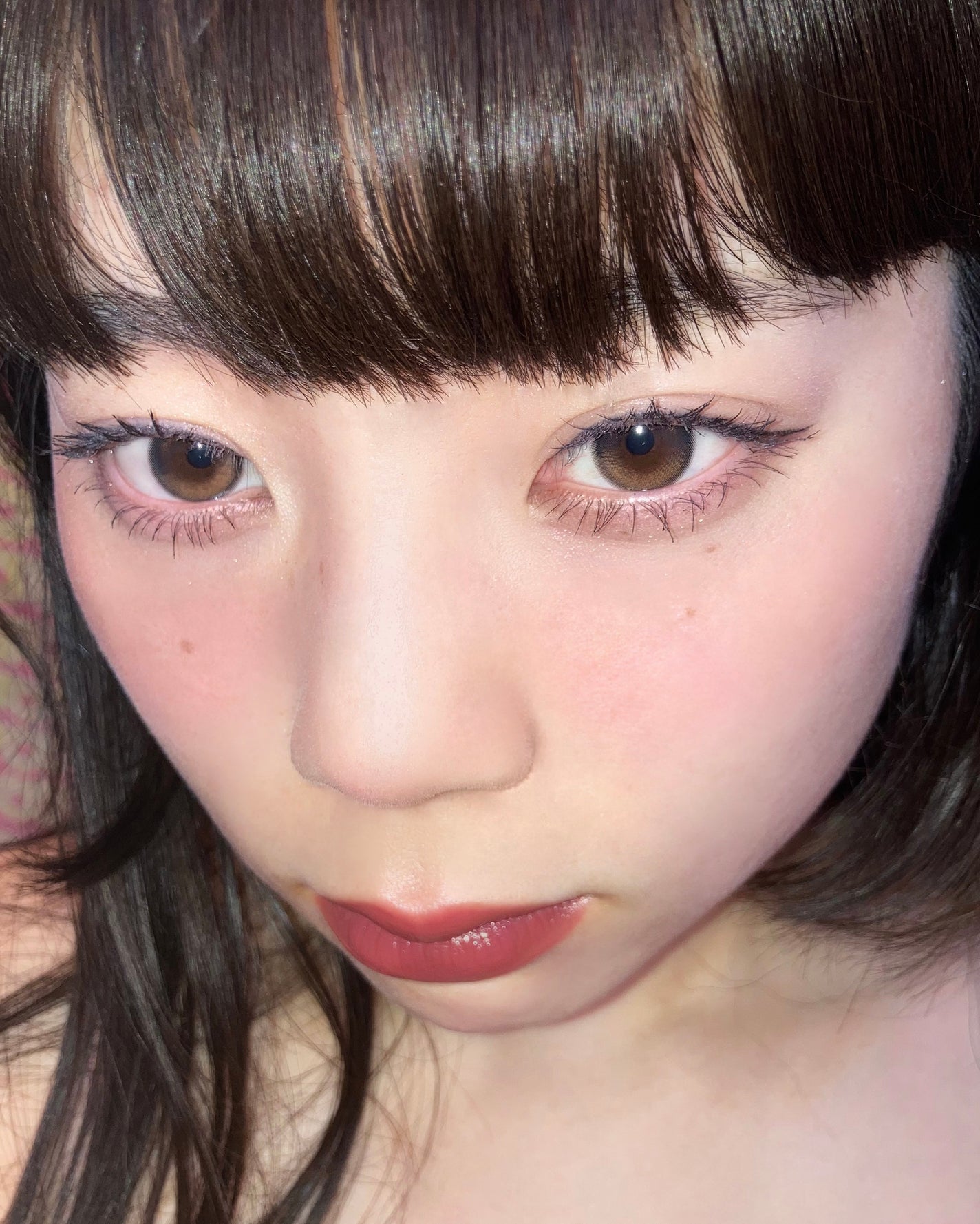 Glowy 1day/OLENS/ワンデー(1DAY)カラコンを使ったクチコミ(9枚目)