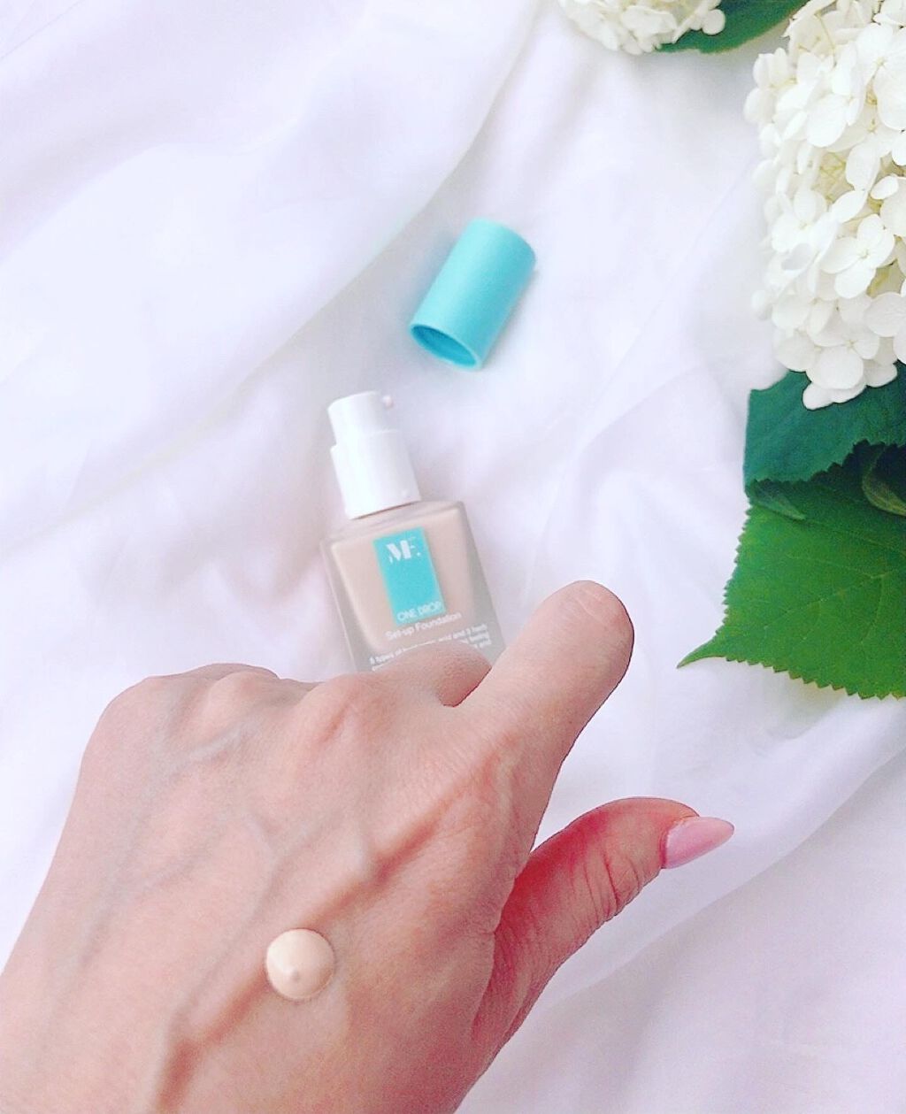 MINT FACTORY ワンドロップセットアップファンデーション/YOUR BRAND/リキッドファンデーションを使ったクチコミ（2枚目）