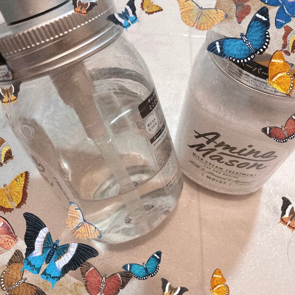 アミノメイソン ディープモイスト ホイップクリーム シャンプー/ミルククリーム ヘアトリートメント/アミノメイソン/市販シャンプーを使ったクチコミ(2枚目)