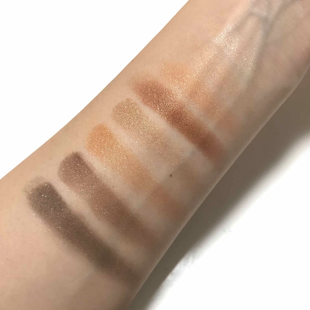 グラマラスヌード アイパレット (クリスマスコフレ 2017)/Visée/メイクアップキットを使ったクチコミ（3枚目）