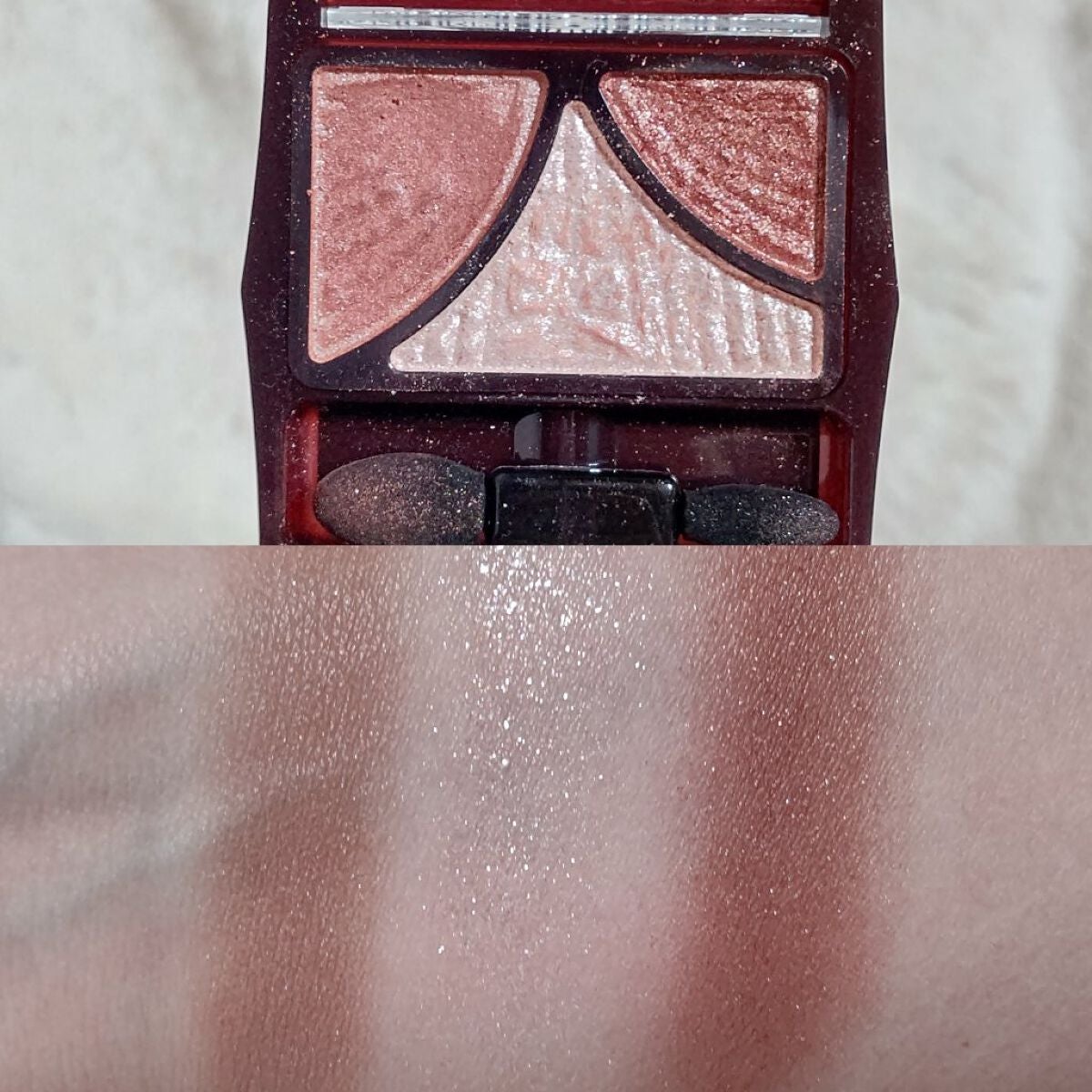 スキニーリッチシャドウ/excel/アイシャドウパレットを使ったクチコミ(5枚目)