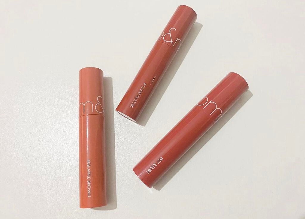 ジューシーラスティングティント/rom&nd/リップティントを使ったクチコミ(1枚目)