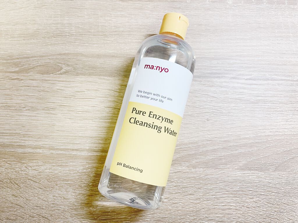 ピュアエンザイムクレンジングウォーター/manyo/クレンジングウォーターを使ったクチコミ（1枚目）