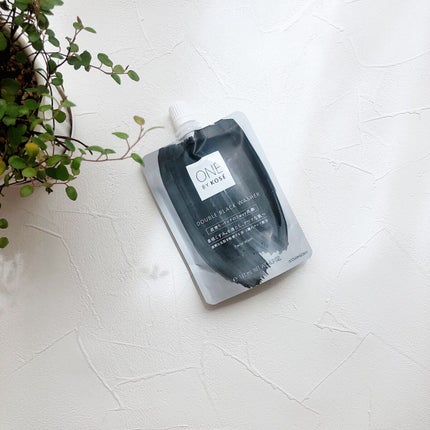 ダブル ブラック ウォッシャー/ONE BY KOSE/その他洗顔料を使ったクチコミ(1枚目)