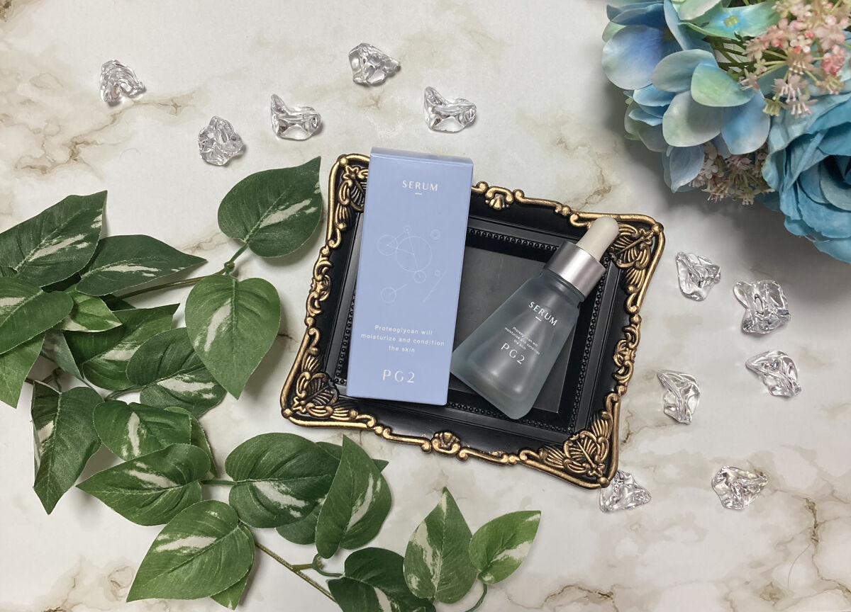 B/H COLLECT PG2 セラム のクチコミ「ベタつかない‼︎でもうるおい即感🫧
B/H COLLECT 様


PG2セラム🍃

テクスチ.....」（1枚目）