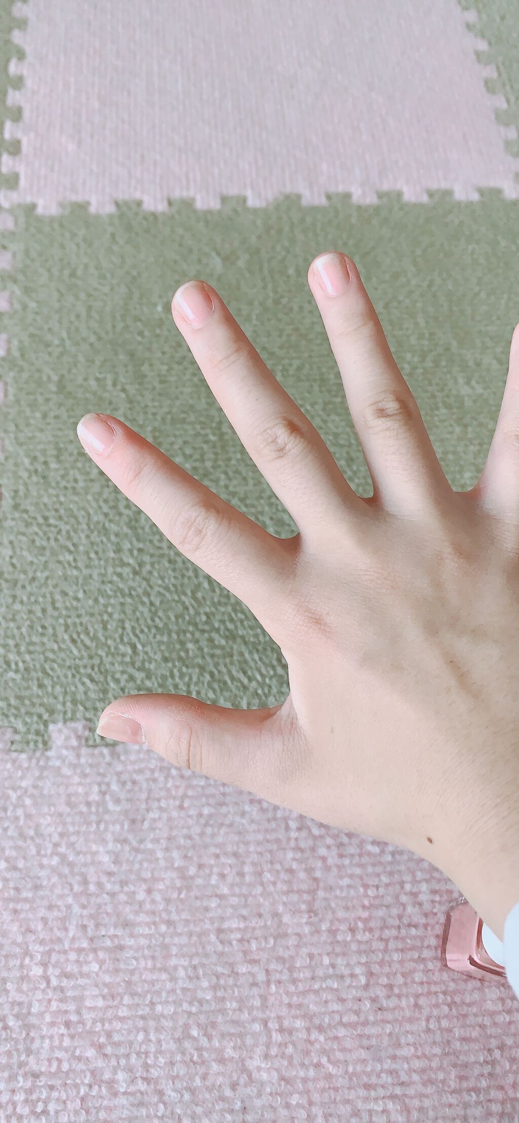 ネイルファンデーション/パラドゥ/マニキュアを使ったクチコミ(2枚目)