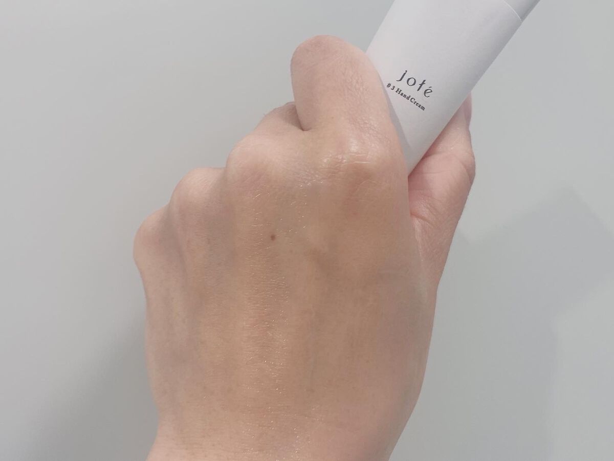jote ♯3(シャープ3)Hand Cream 《ダマスクローズの香り》/jote/ハンドクリームを使ったクチコミ(3枚目)
