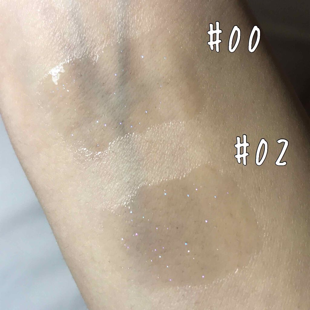 グラスティングウォーターグロス/rom&nd/リップグロスを使ったクチコミ(2枚目)