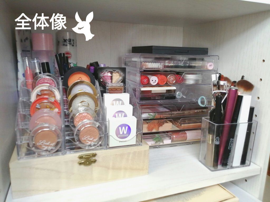 積み重ねられるディスプレイ収納/GENE TOKYO/その他を使ったクチコミ（2枚目）