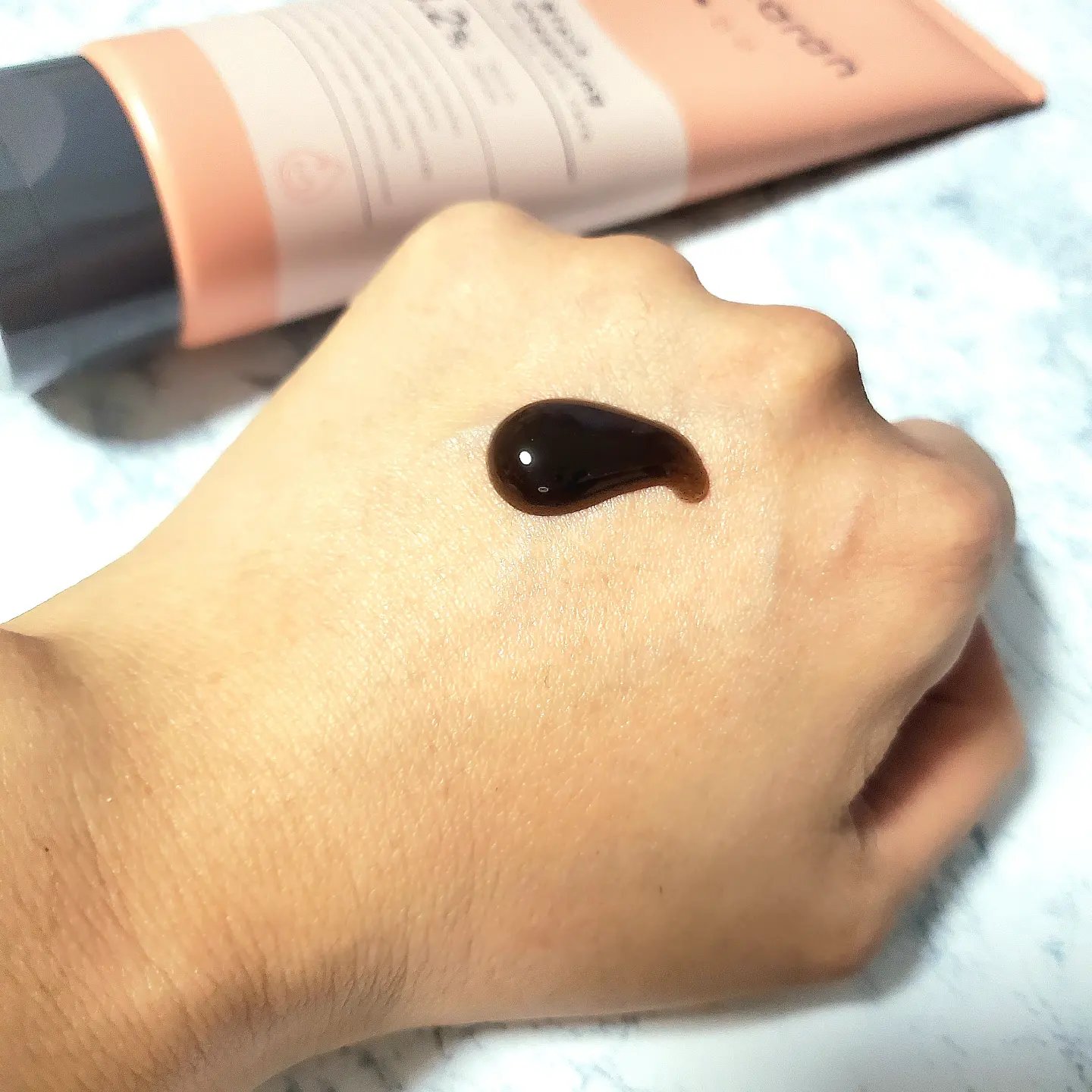 ホットブラックジェルクレンジング/.akaran/クレンジングジェルを使ったクチコミ（3枚目）