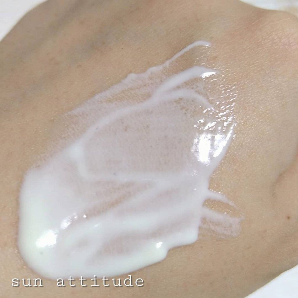 サンアティチュード/mauve fantastic ever/日焼け止めクリームを使ったクチコミ（3枚目）