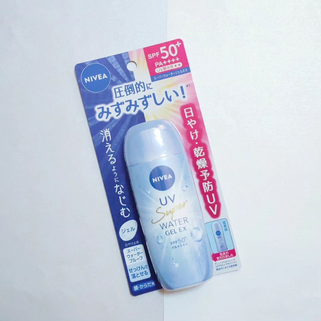 ニベアUV ウォータージェルEX/ニベア/日焼け止めジェルを使ったクチコミ（2枚目）