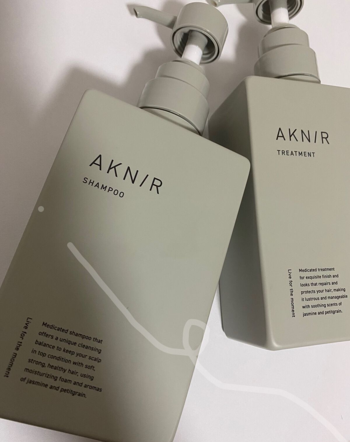 薬用ヘアシャンプー＆トリートメント/AKNIR/市販シャンプーを使ったクチコミ（1枚目）