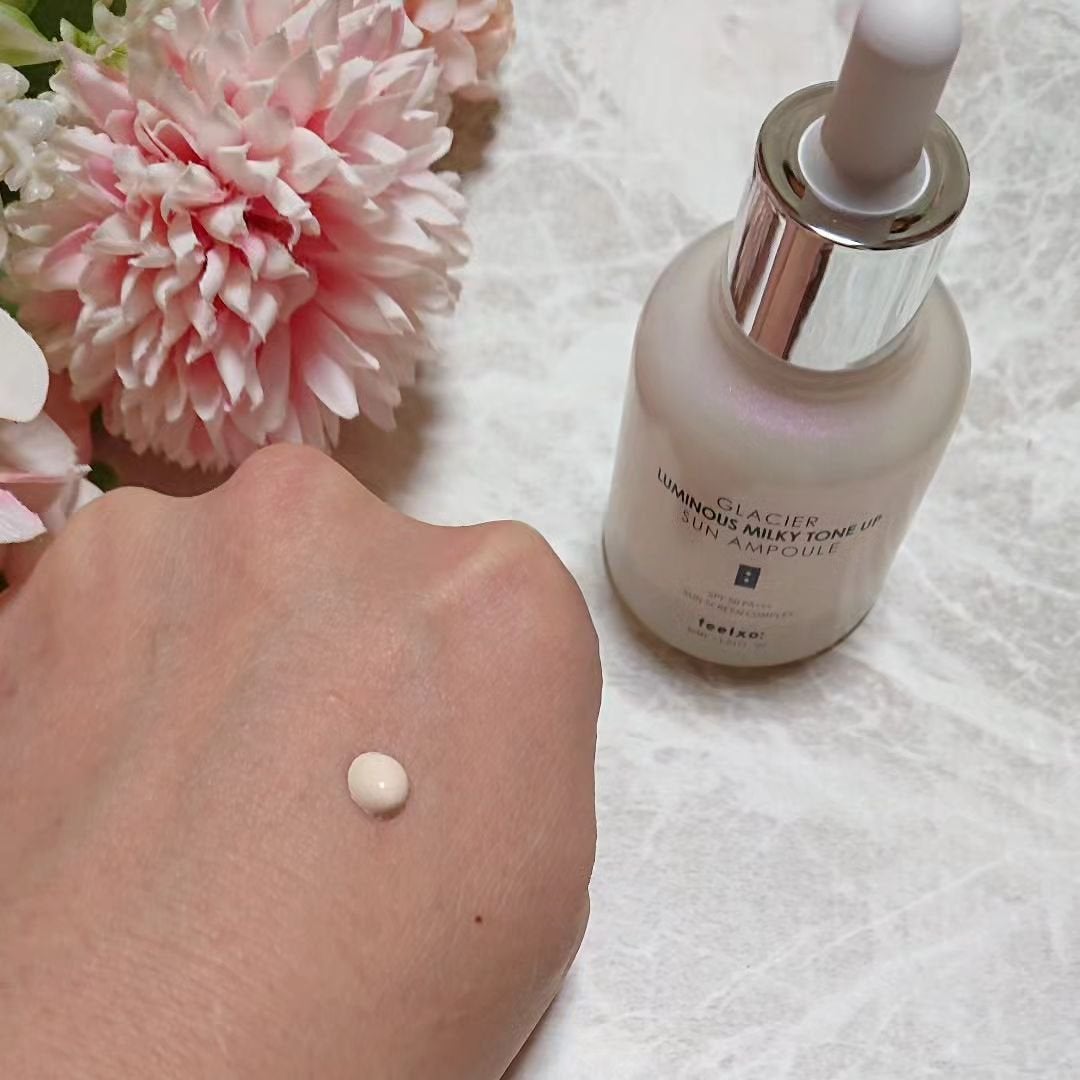 ピルソ ルミナスミルキートーンアップサンアンプル/feelxo/美容液を使ったクチコミ(5枚目)