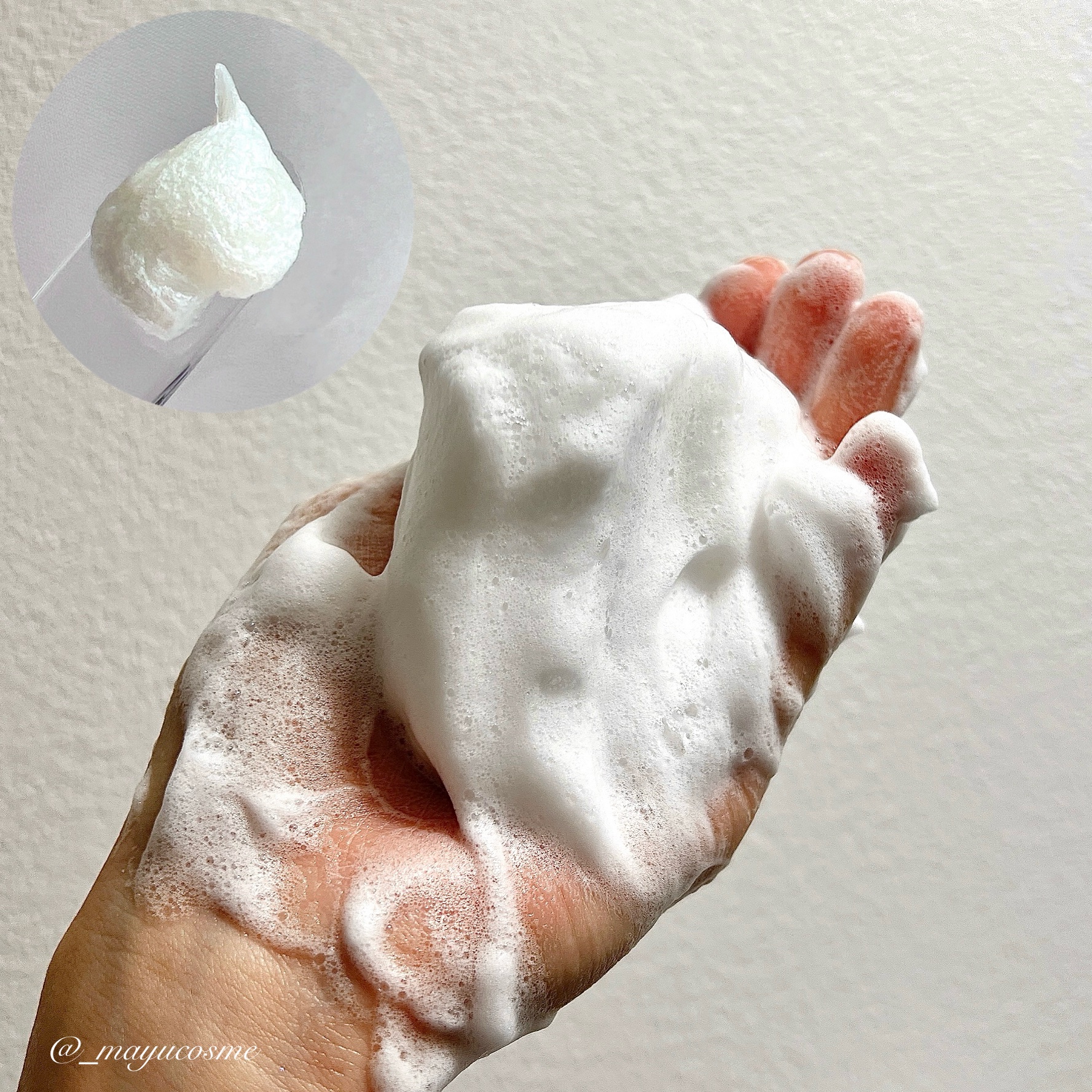 ライスホイップフェイシャルクレンザー/I'm from/洗顔フォームを使ったクチコミ（2枚目）