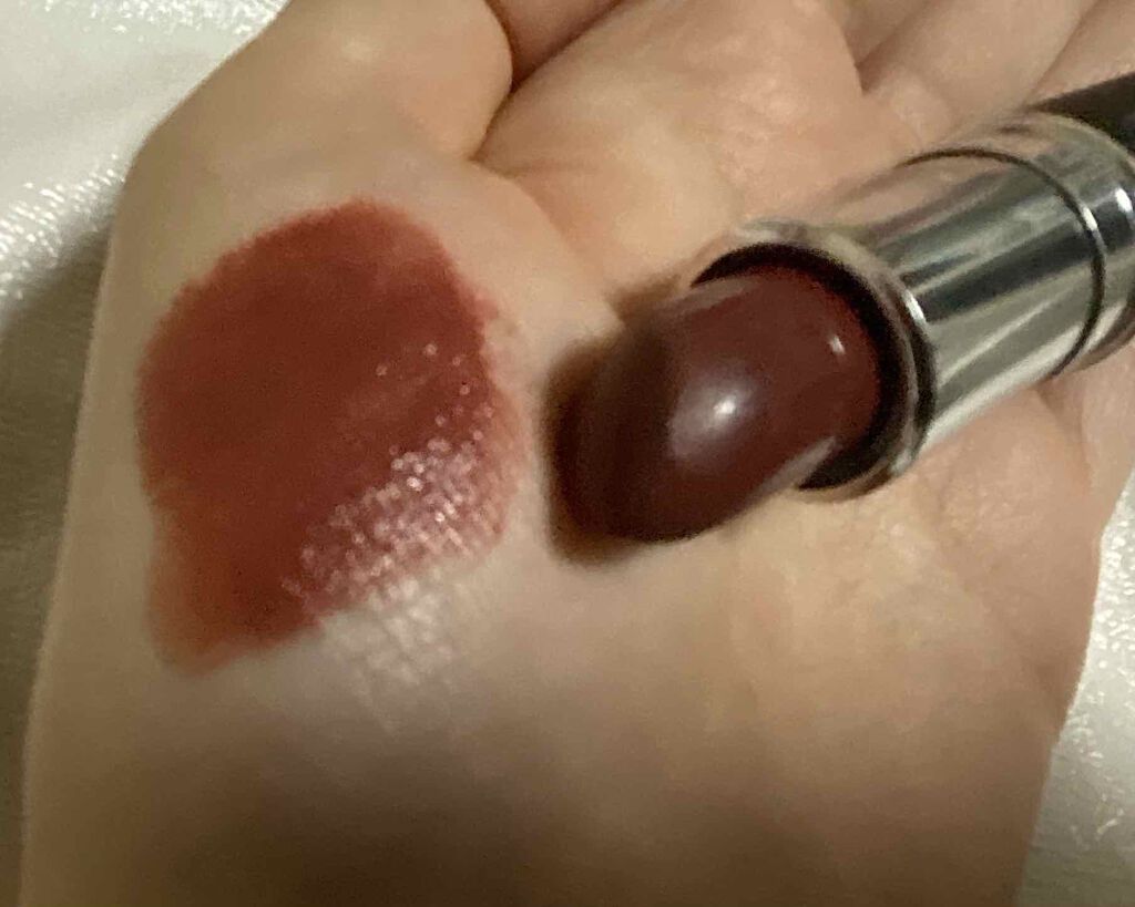 マシュマロルック リップスティック 030 メルティブラウン/リンメル ロンドン/口紅を使ったクチコミ（2枚目）