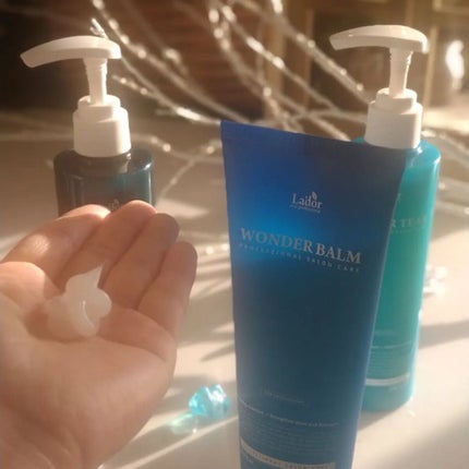 WONDER BALM/La'dor/洗い流すヘアトリートメントを使ったクチコミ(2枚目)