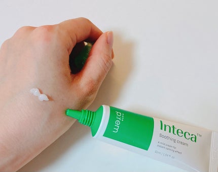 インテカ スージングクリーム/make prem/フェイスクリームを使ったクチコミ(1枚目)