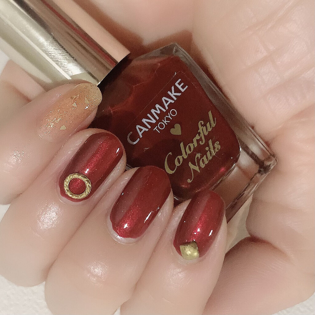 カラフルネイルズ/キャンメイク/マニキュアを使ったクチコミ（1枚目）