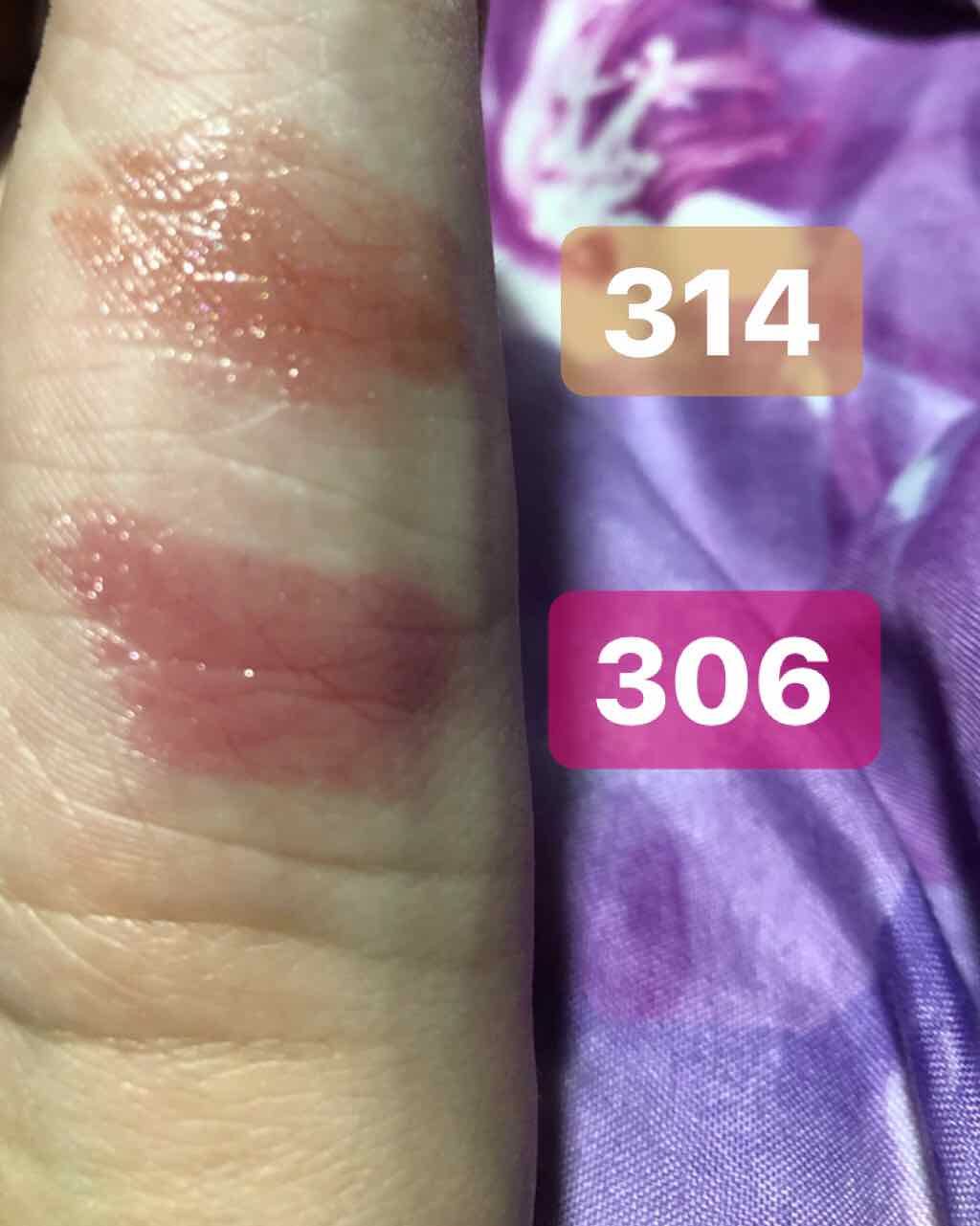 ウォーター シャイニー ダイヤモンドダイヤ/MAYBELLINE NEW YORK/口紅を使ったクチコミ（2枚目）