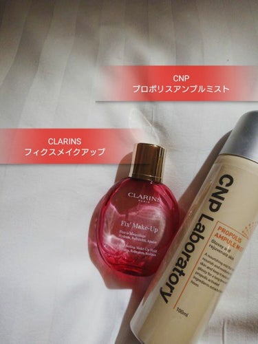 フィックス メイクアップ/CLARINS/ミスト状化粧水を使ったクチコミ（1枚目）