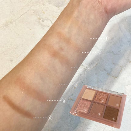 ザショッキングスピンオフパレット/TONYMOLY/アイシャドウパレットを使ったクチコミ(3枚目)