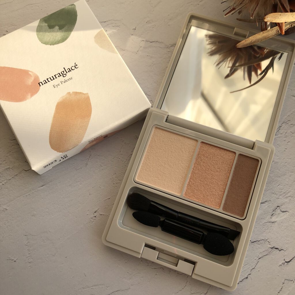 アイカラーパレット/ナチュラグラッセ/アイシャドウパレットを使ったクチコミ（1枚目）