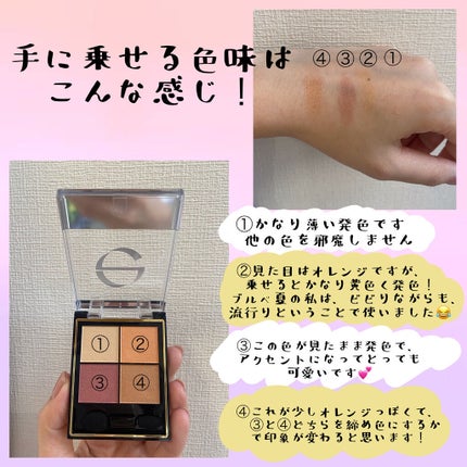 リアルクローズシャドウ/excel/アイシャドウパレットを使ったクチコミ(2枚目)