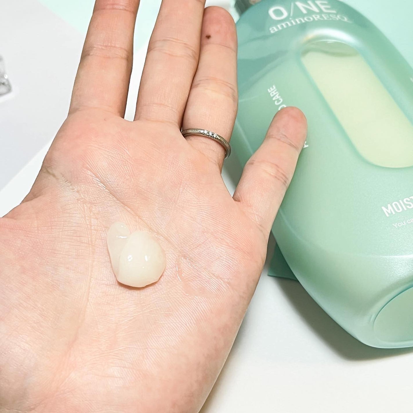 ワン アミノレスキューモイストシャンプー/トリートメント/アミノレスキュー/市販シャンプーを使ったクチコミ(3枚目)