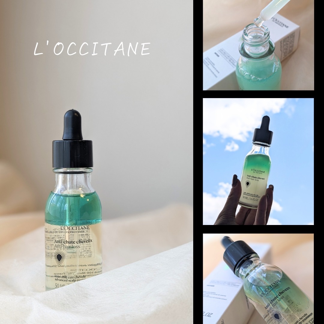 薬用 メディカル アンチヘアロスセラム/L'OCCITANE/頭皮ローションを使ったクチコミ（2枚目）