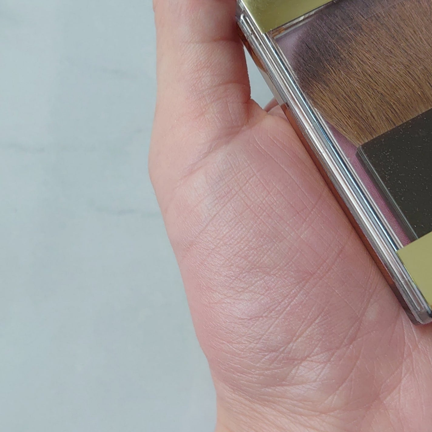 オーラティック ブラッシュ/excel/パウダーチークを使ったクチコミ(4枚目)