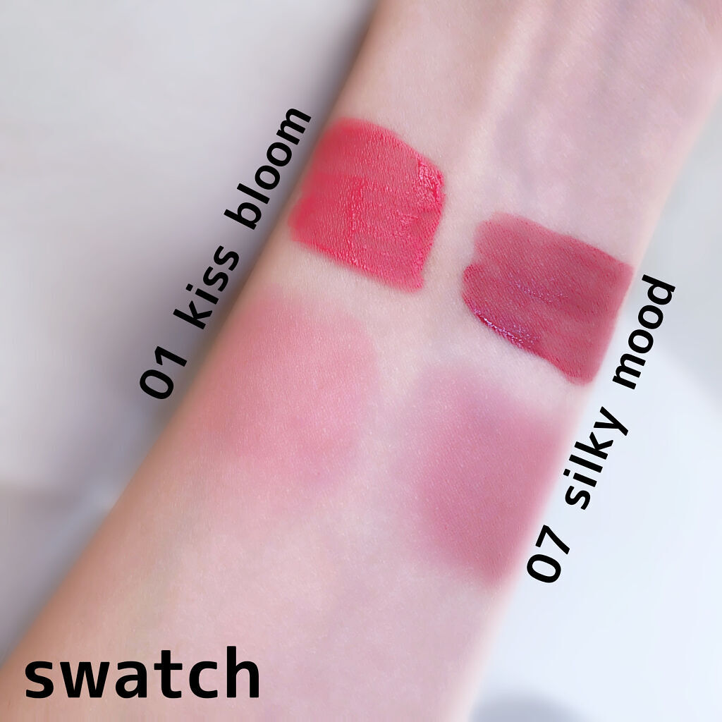 ジルスチュアート ブルームドロップ リップ＆チーク シフォン/JILL STUART/リキッドチークを使ったクチコミ（2枚目）