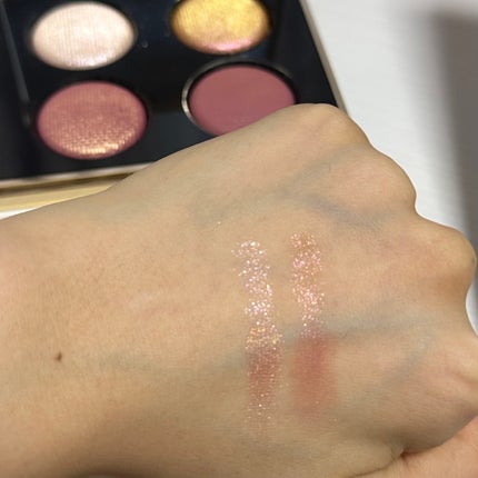 リュクス アイシャドウ クォード グロウ ウィズ ラブ コレクション/BOBBI BROWN/アイシャドウパレットを使ったクチコミ(2枚目)