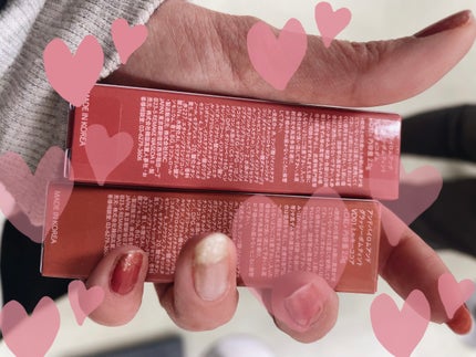 アンドバイロムアンド グラッシーボムティント/&nd by rom&nd/リップティントを使ったクチコミ(2枚目)